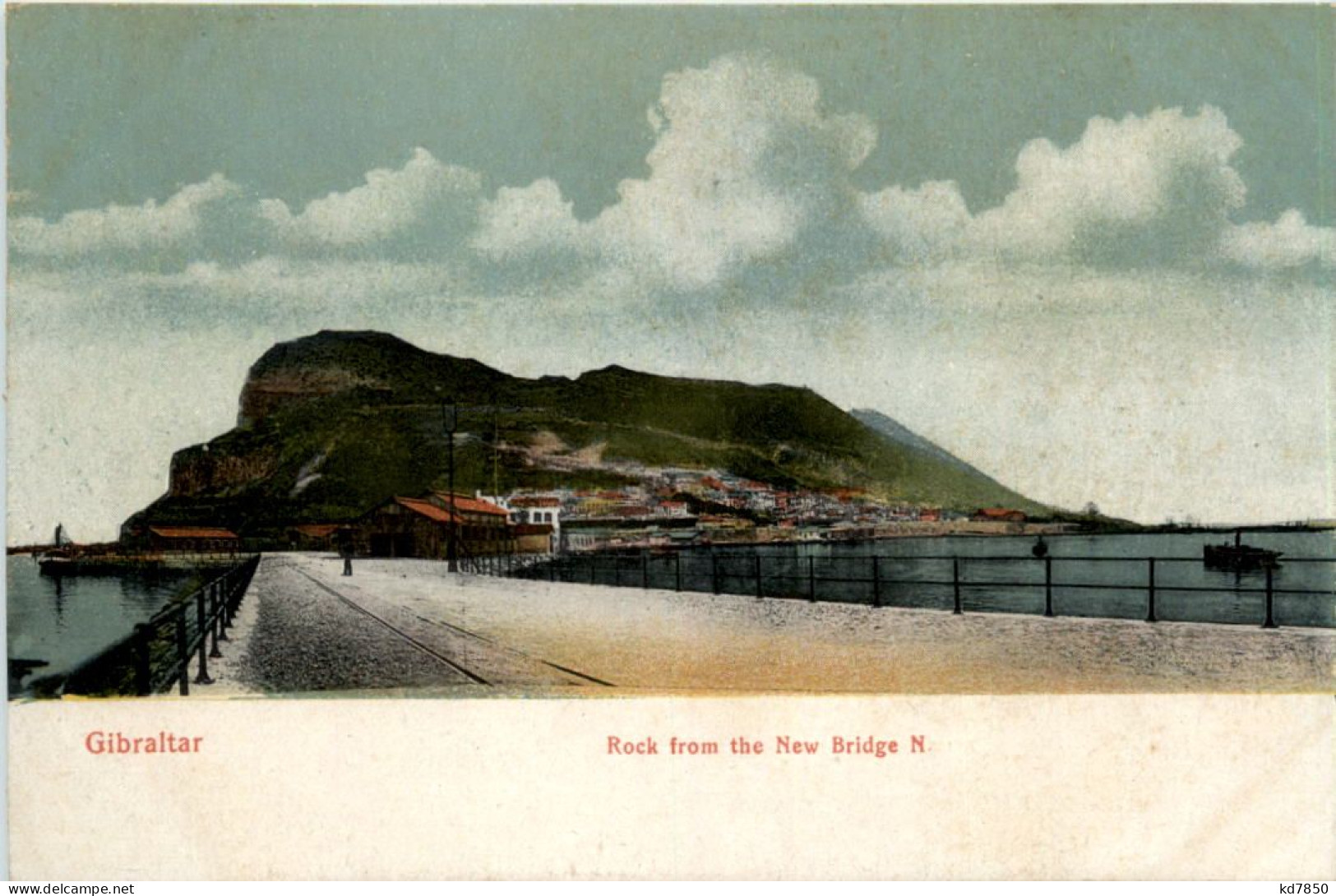 Gibraltar - Rock From The New Bridge - Gibilterra