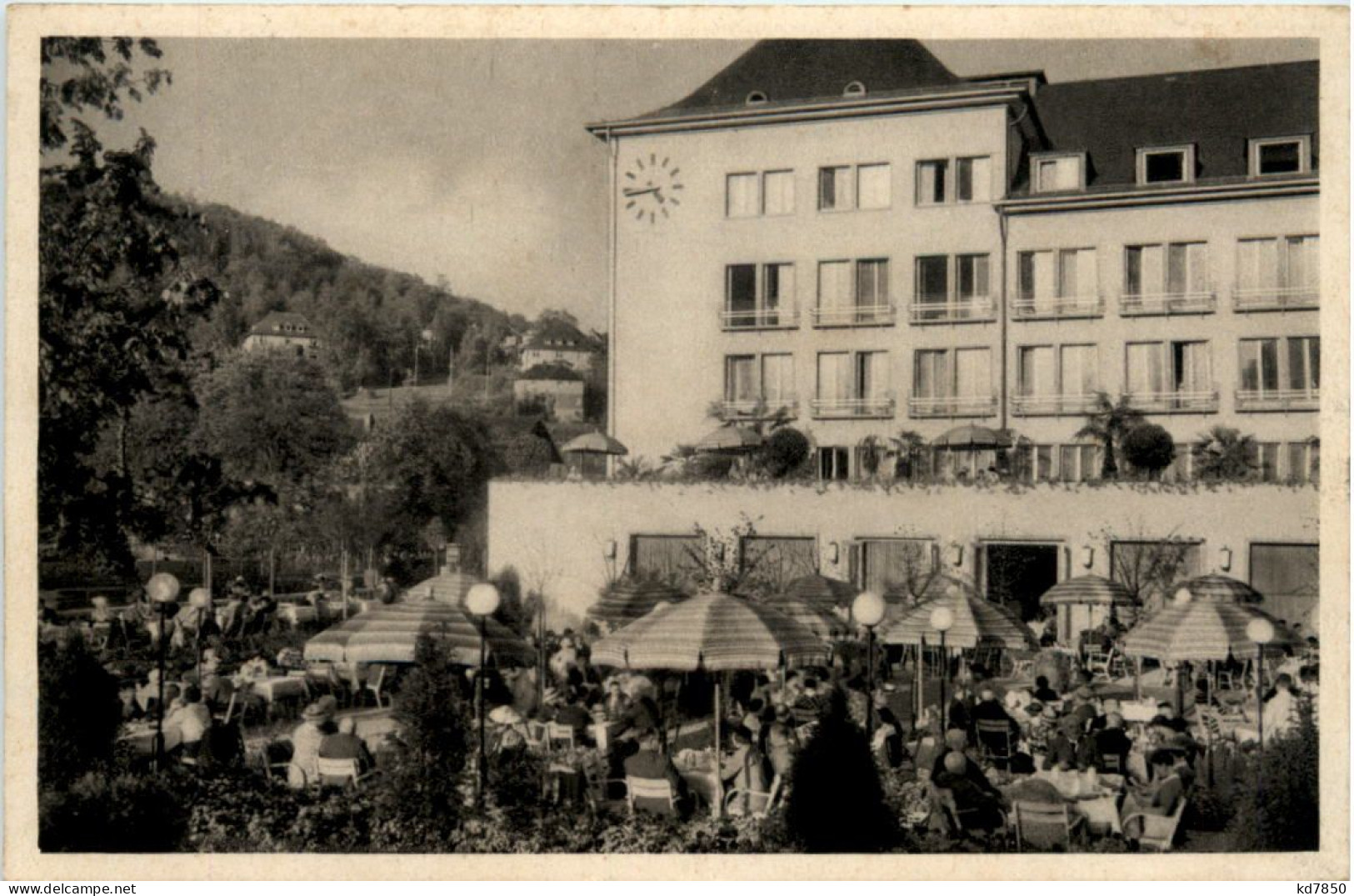 Radiumbad Oberschlema, Hotelgarten - Bad Schlema