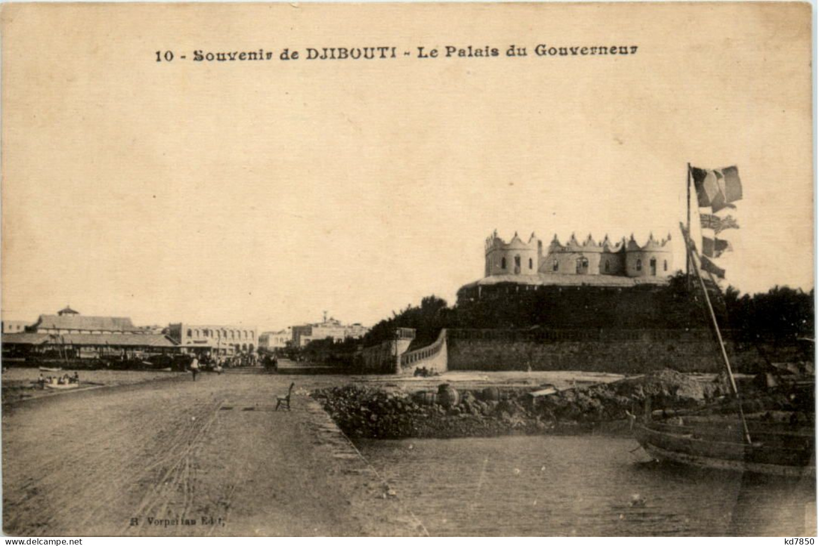 Djibouti - Le Palais Du Gouverneur - Gibuti