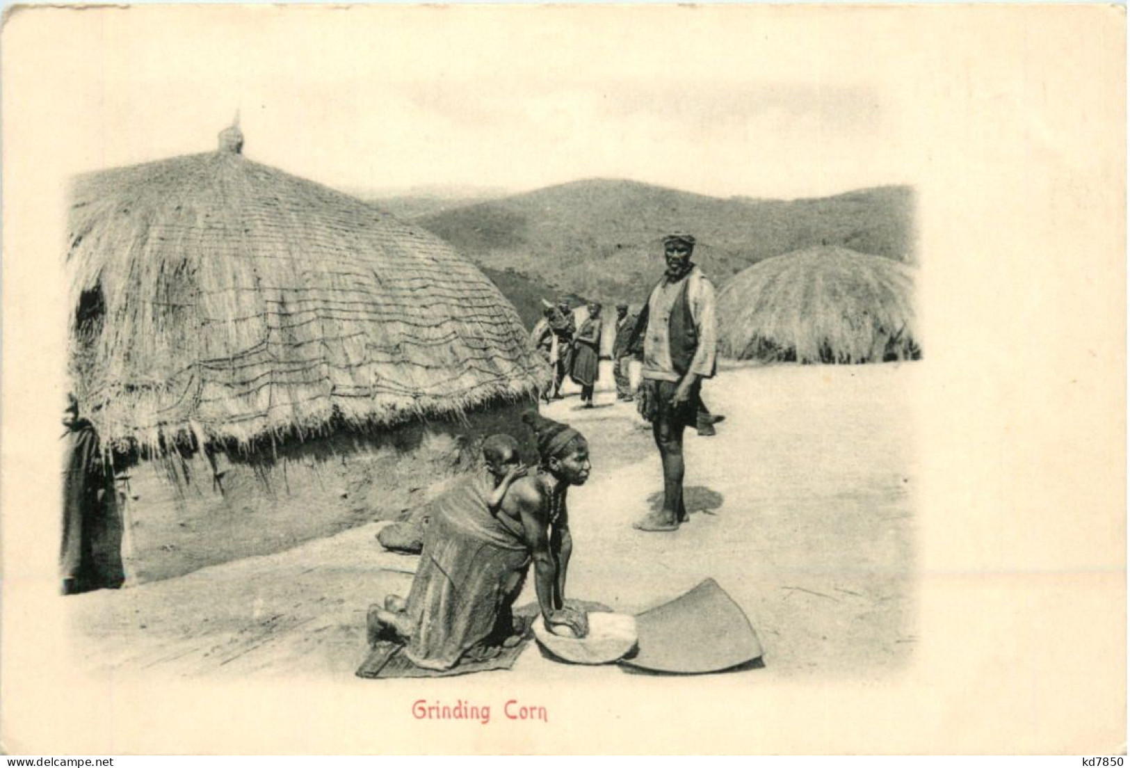 Grinding Corn - Unclassified