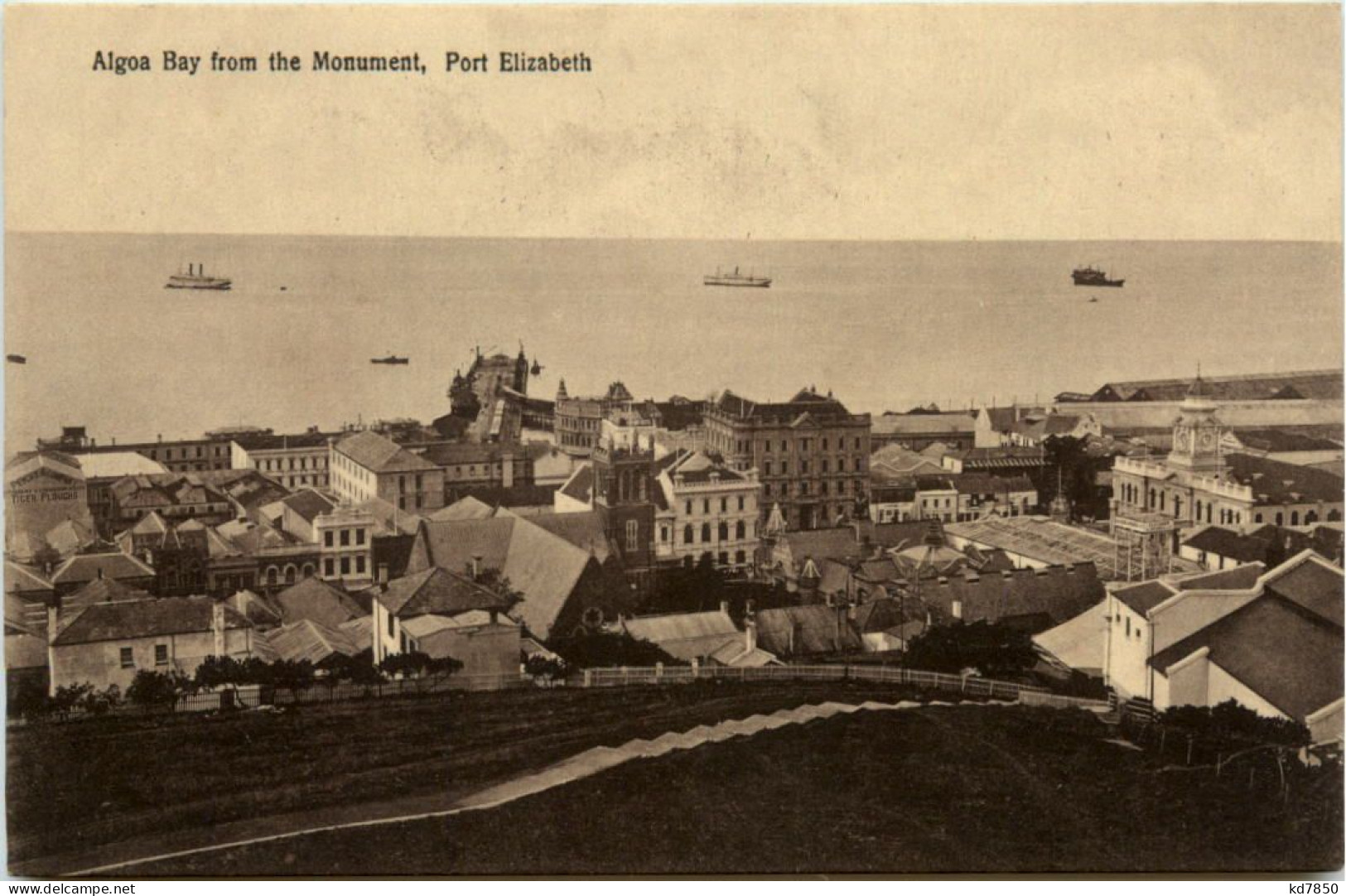 Port Elizabeth - Algoa Bay From The Monument - Zuid-Afrika