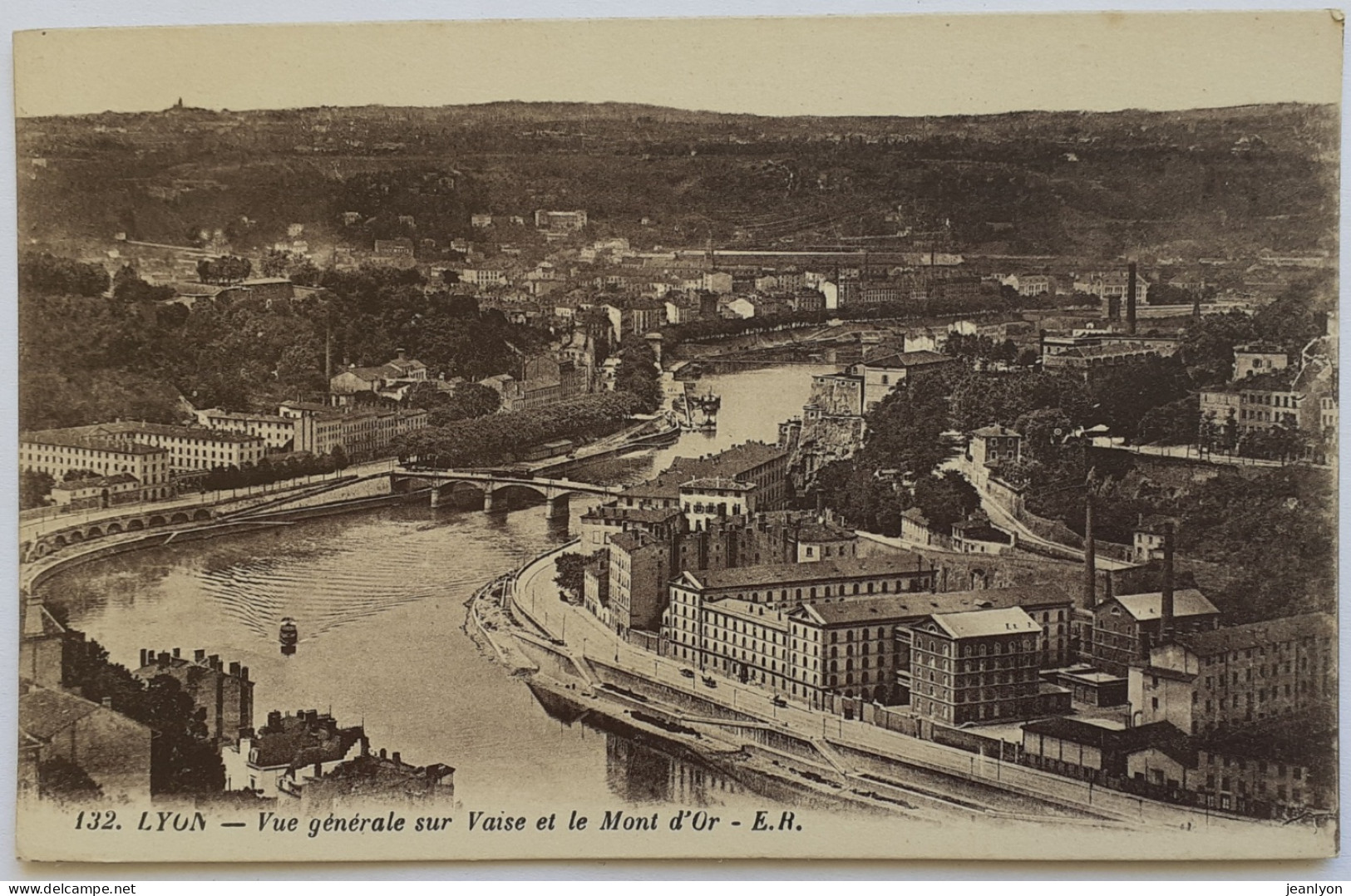 LYON (69 Rhône) - Vue Sur Vaise Et Le Mont D'Or - Quai De Saône - Lyon 9