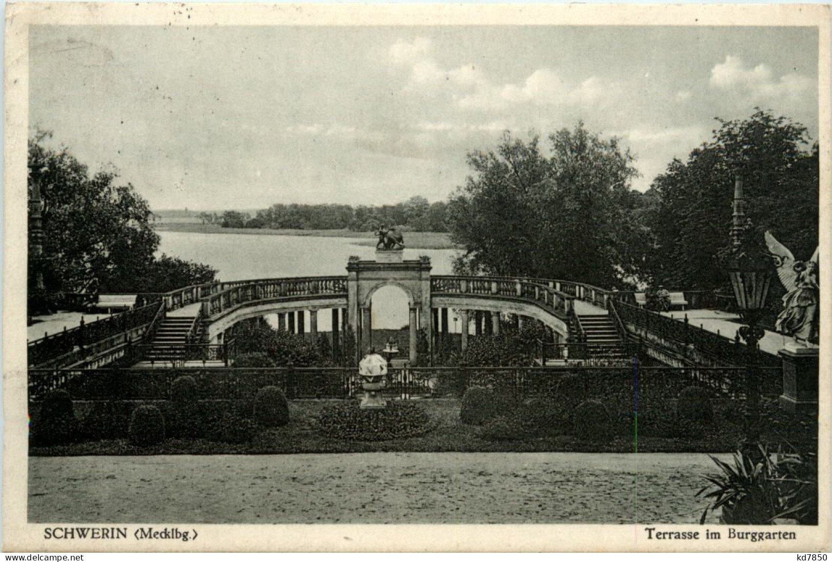 Schwerin, Terrasse Im Burggarten - Schwerin