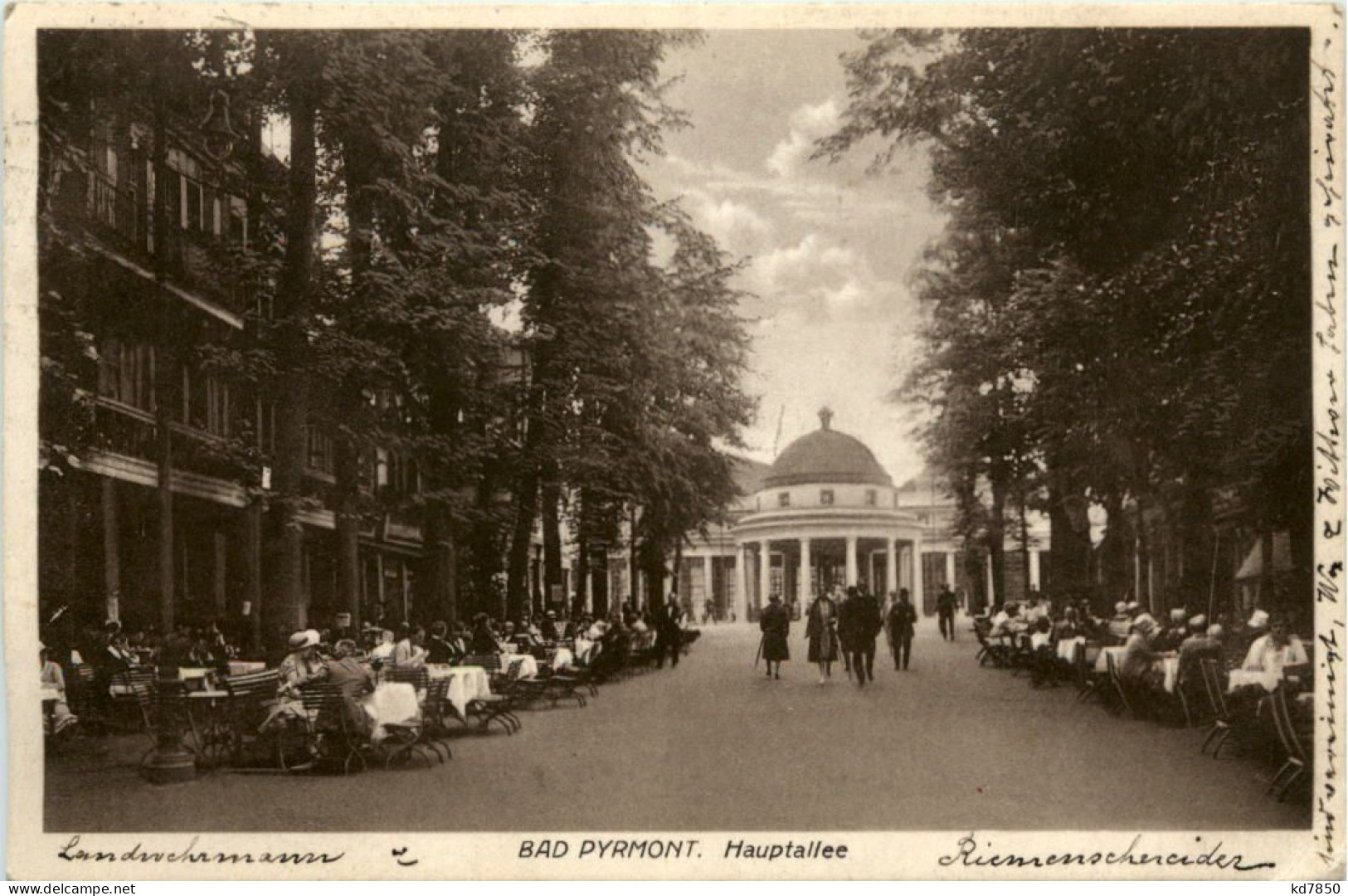 Bad Pyrmont, Hauptallee - Bad Pyrmont