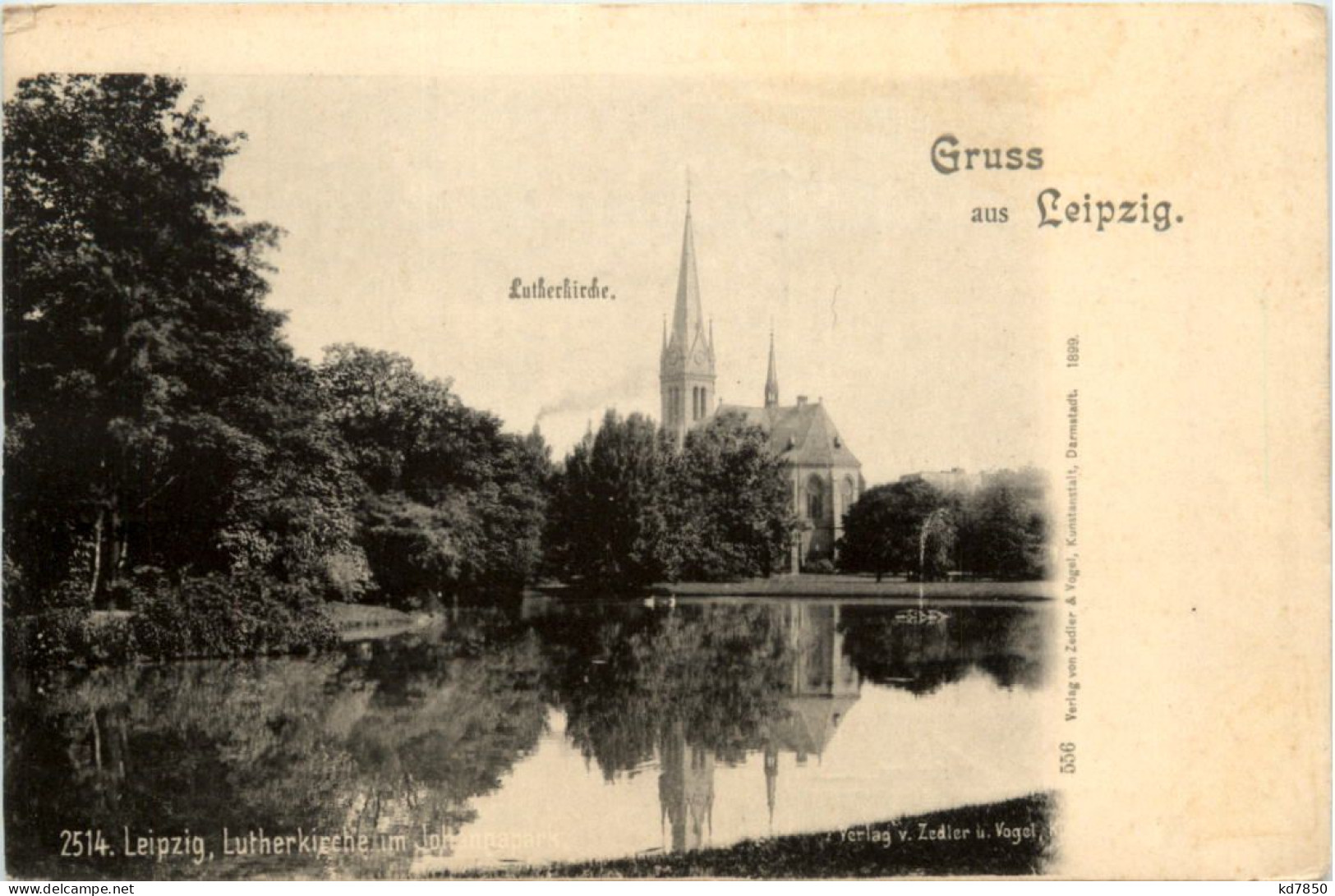 Gruss Aus Leipzig, Lutherkirche - Leipzig