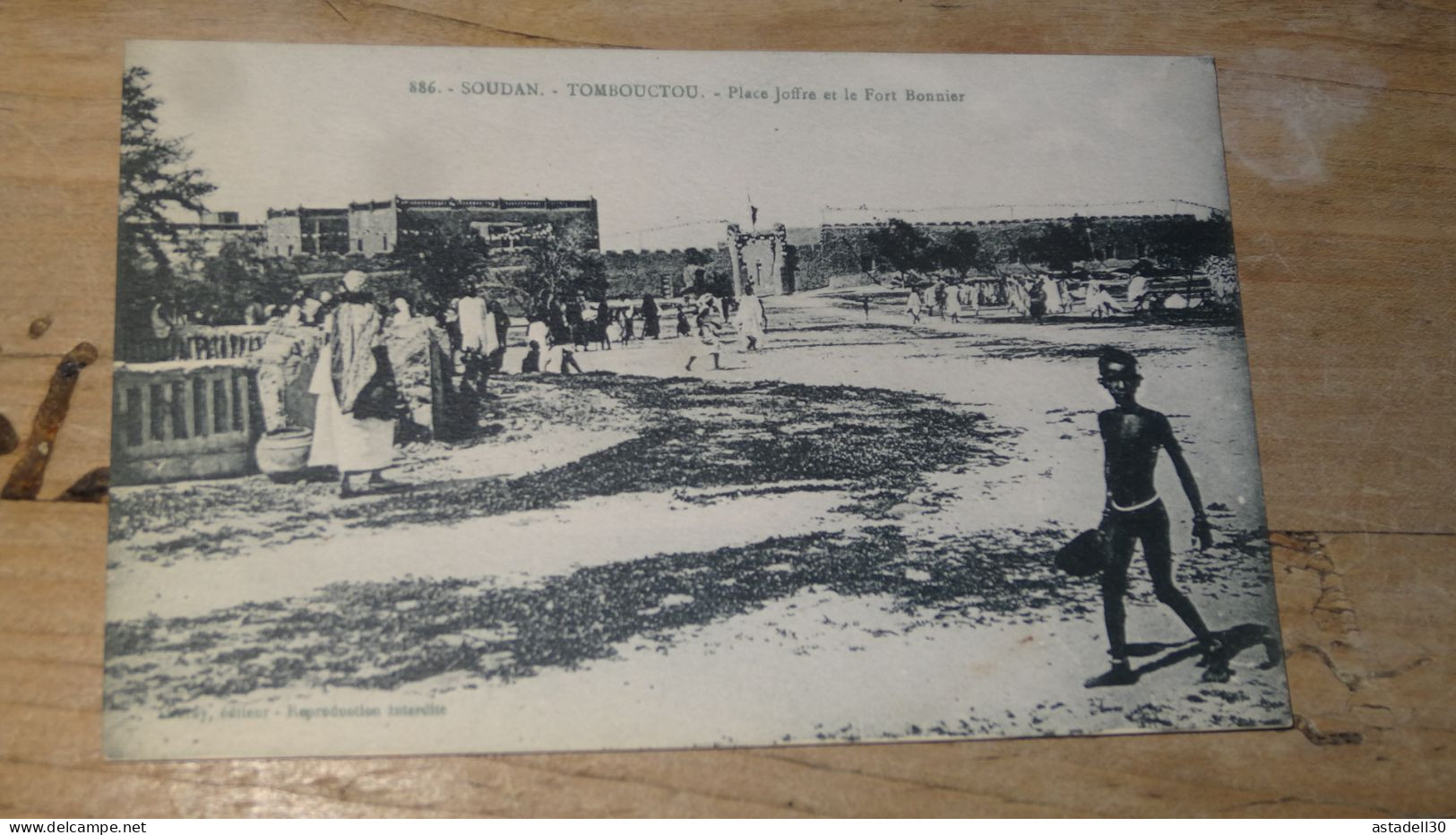 MALI : TOMBOUCTOU, Place Joffre Et Le Fort Bonnier ................ BE-17884 - Mali