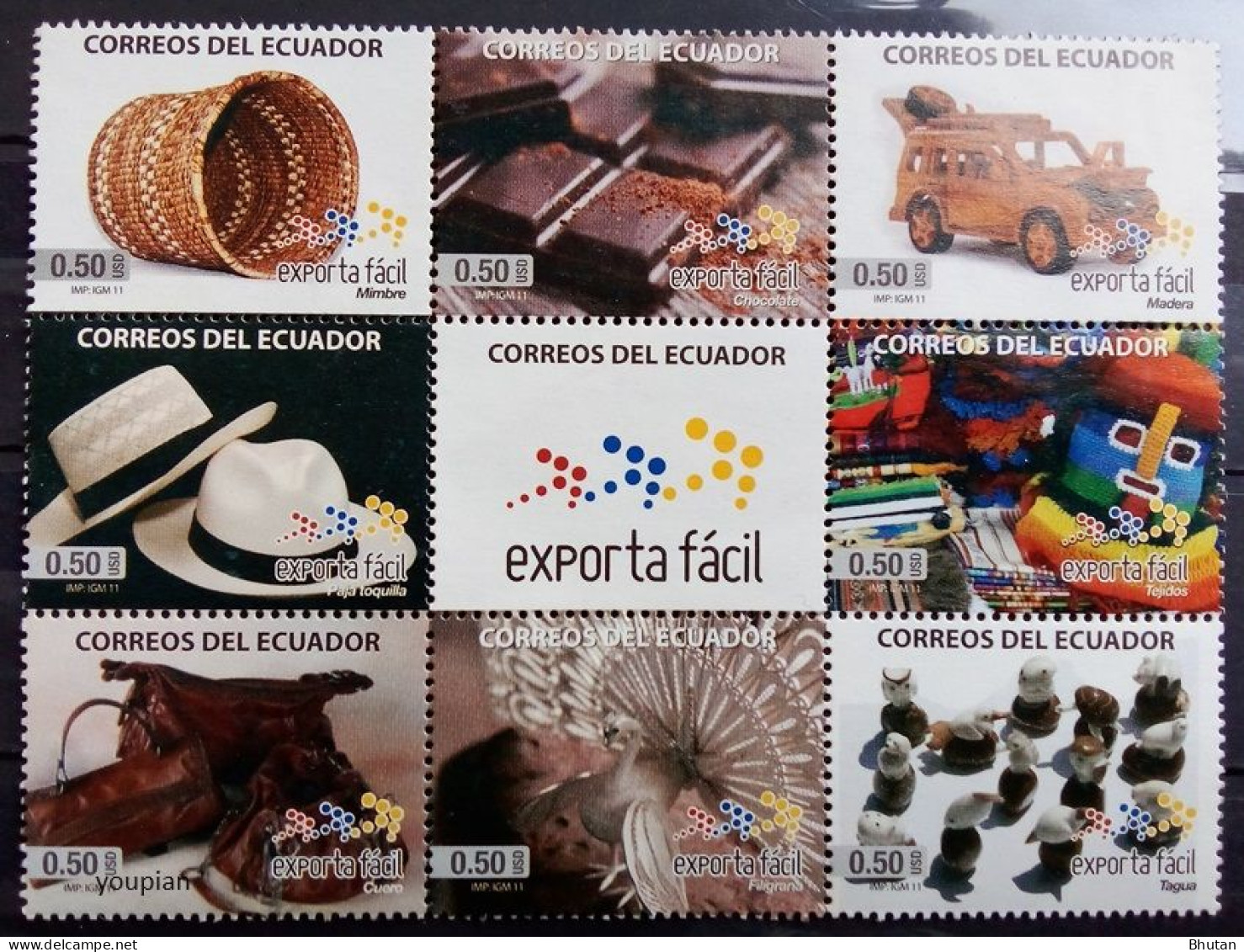 Ecuador 2011, Export Country Ecuador, MNH S/S - Ecuador