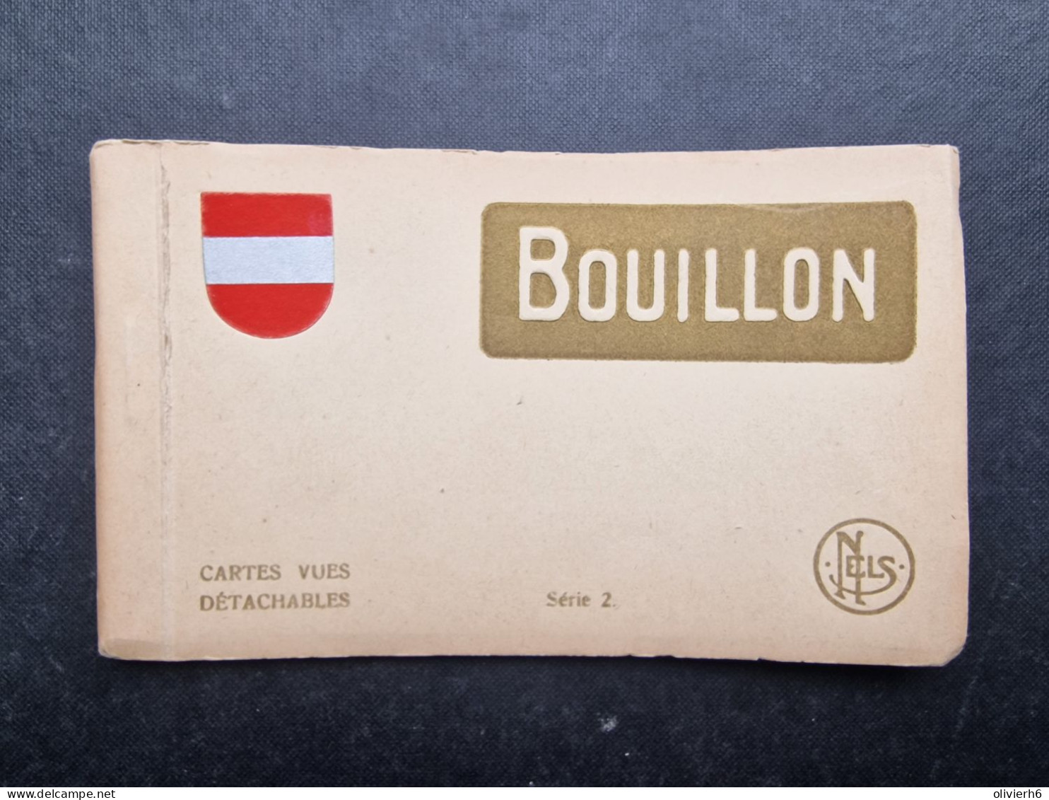 CARNET 10 CP BELGIQUE - BELGÏE (V2402) BOUILLON (12 Vues) NELS Série 2 - Bouillon