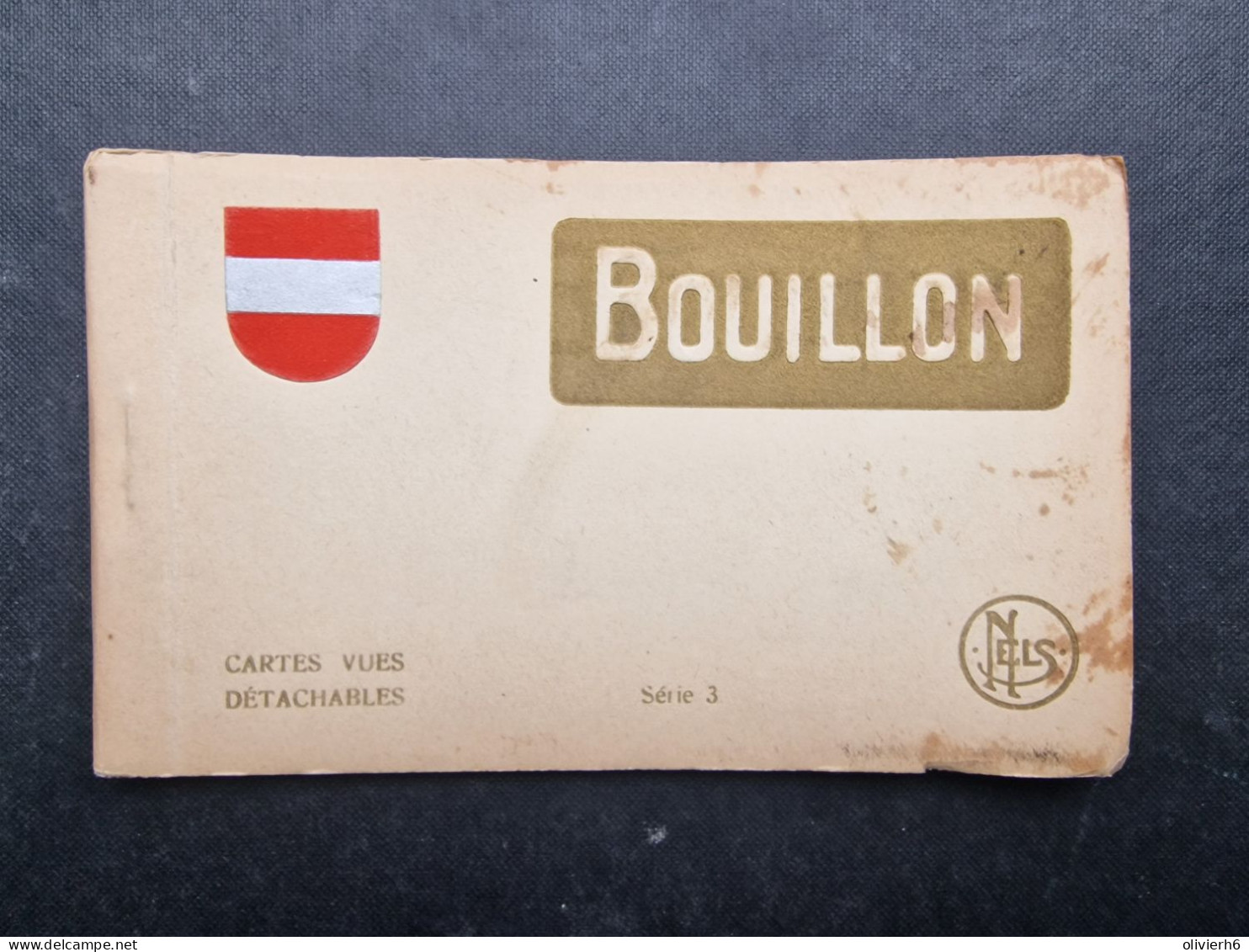 CARNET 10 CP BELGIQUE - BELGÏE (V2402) BOUILLON (12 Vues) NELS Série 3 - Bouillon