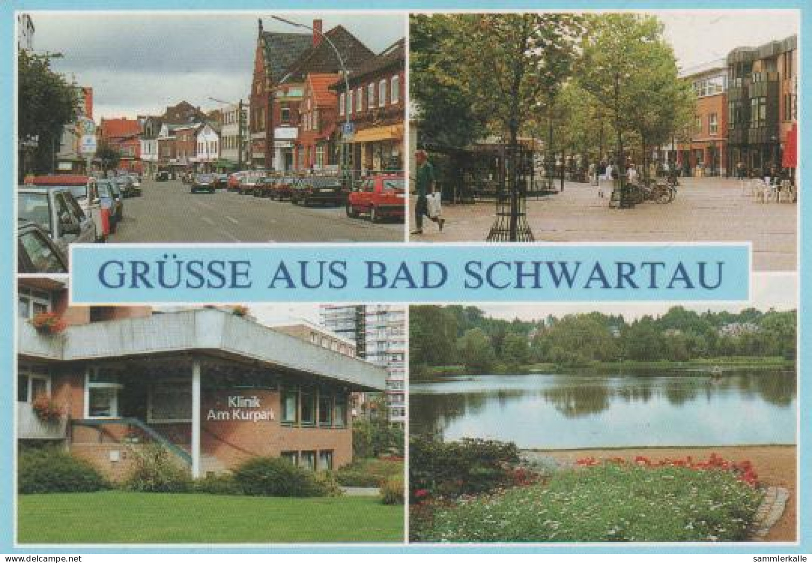 5757 - Bad Schwartau - Lübecker Strasse, Fussgängerzone, Klinik, Kurpark - Ca. 1975 - Bad Schwartau