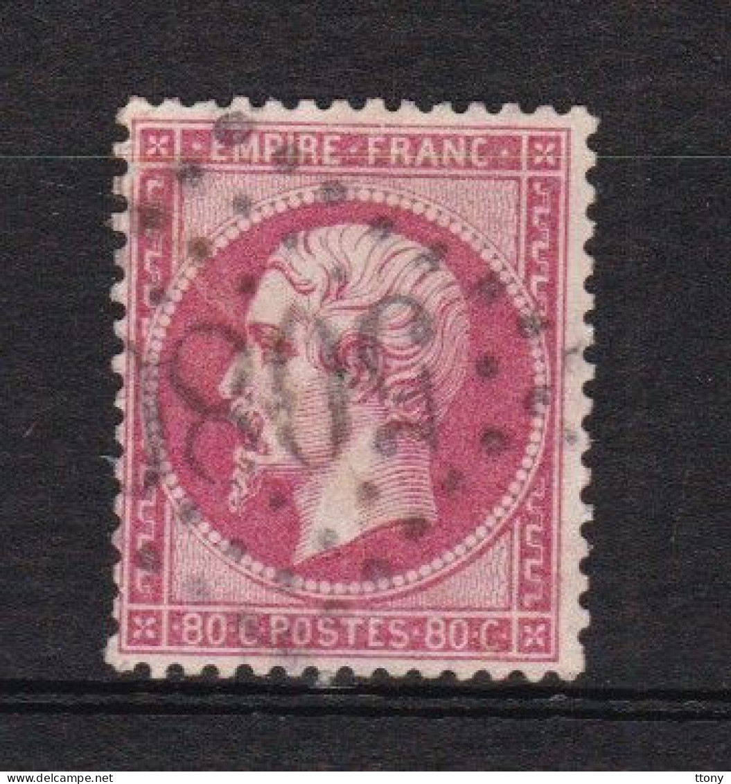 10  timbres    Napoléon III    oblitéré       différentes   valeurs dentelés   et  non dentelés