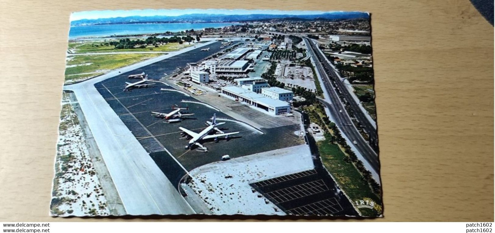 AVION - NICE - L'AEROPLORT DE NICE-COTE-D'AZUR Vue Prise Vers Cagnes Et Antibes - 1946-....: Moderne