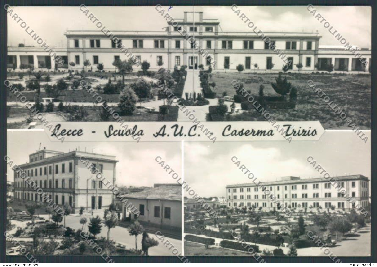 Lecce Città Caserma Trizio Foto FG Cartolina ZF7142 - Lecce