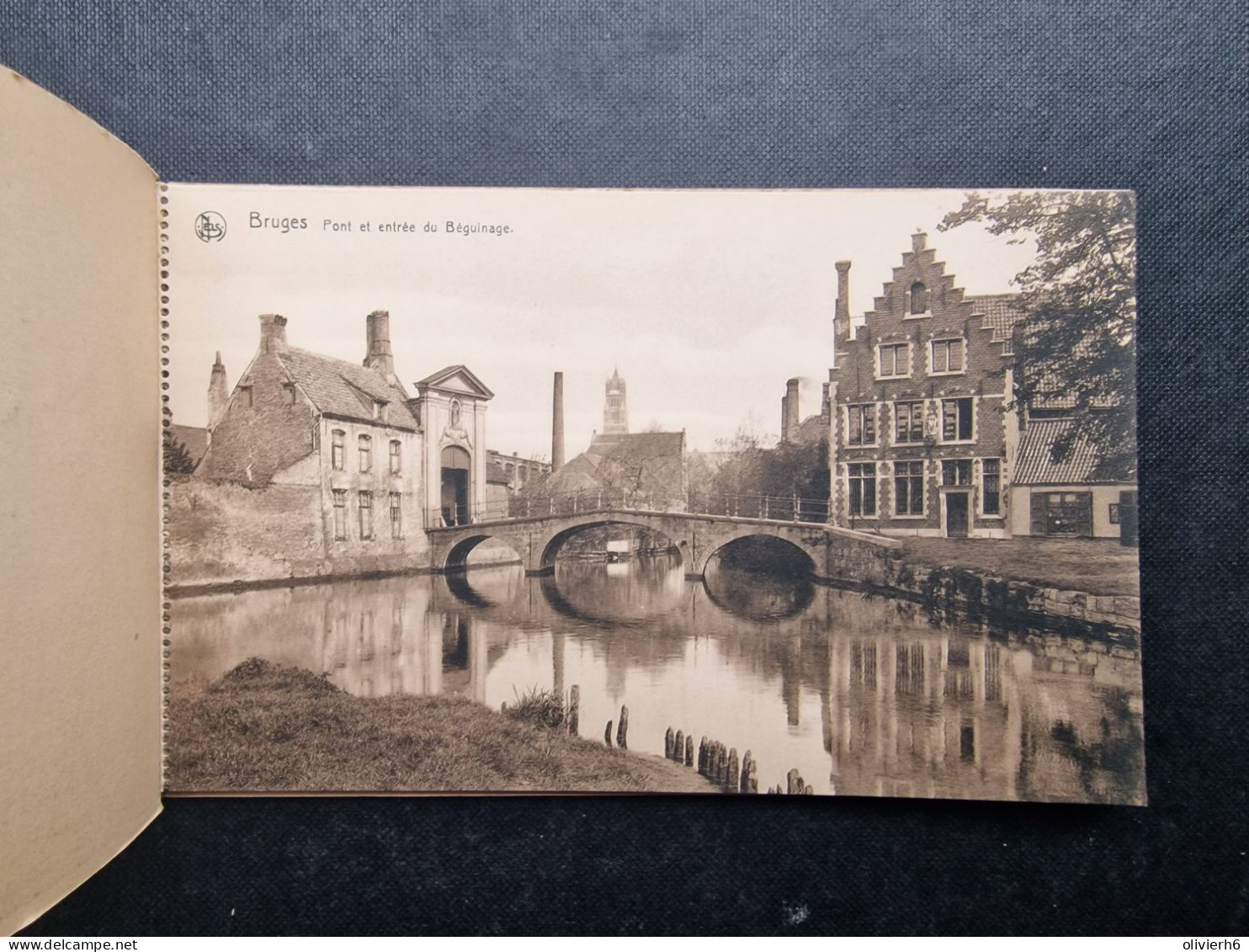 CARNET 10 CP BELGIQUE - BELGÏE (V2402) BRUGES (12 Vues) SOUVENIR DU BEGUINAGE NELS Série 2 - Brugge