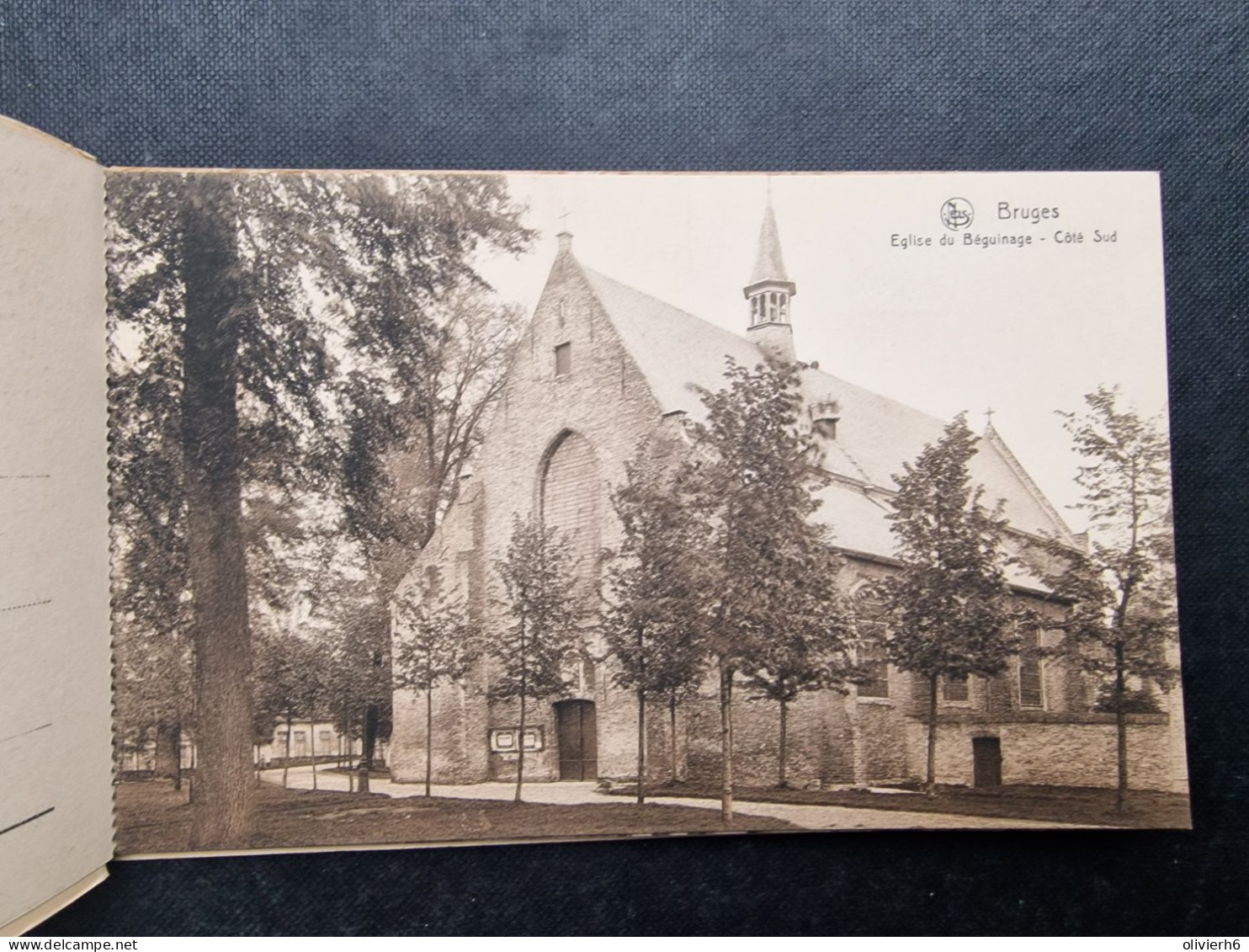 CARNET 10 CP BELGIQUE - BELGÏE (V2402) BRUGES (12 Vues) SOUVENIR DU BEGUINAGE NELS Série 2 - Brugge