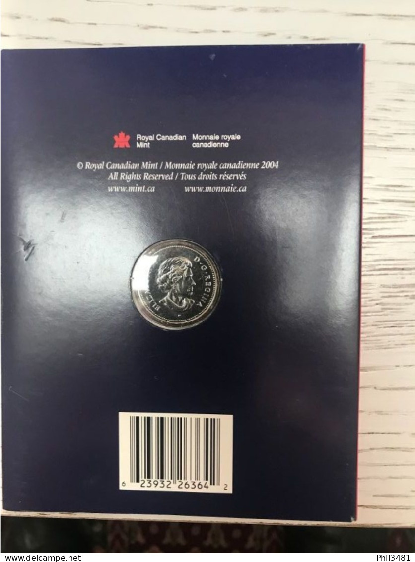 1/4 De Dollar Pour Célébrer La Feuille D'érable 2004  Sous Son Blister D'origine. - Canada