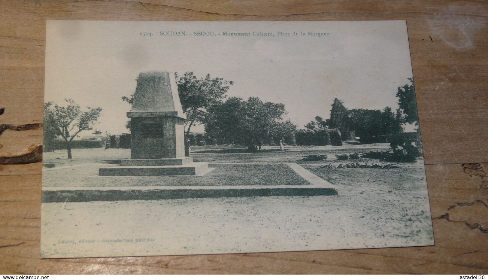 MALI : SEGOU, Monument Galliéni  ................ BE-17896 - Mali