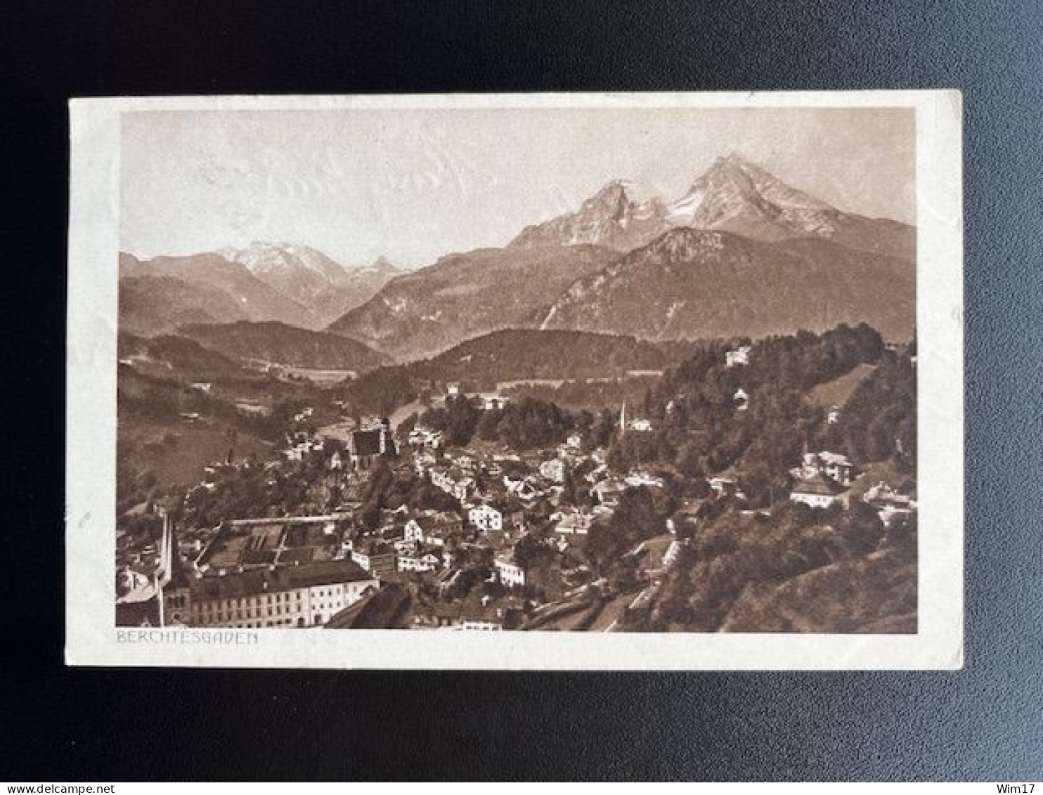 GERMANY 1921 POSTCARD BERCHTESGADEN TO NURNBERG 06-10-1921 DUITSLAND DEUTSCHLAND - Lettres & Documents