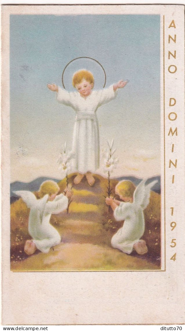 Calendarietto - Anno Domini - Gesù - Anno 1954 - Petit Format : 1941-60