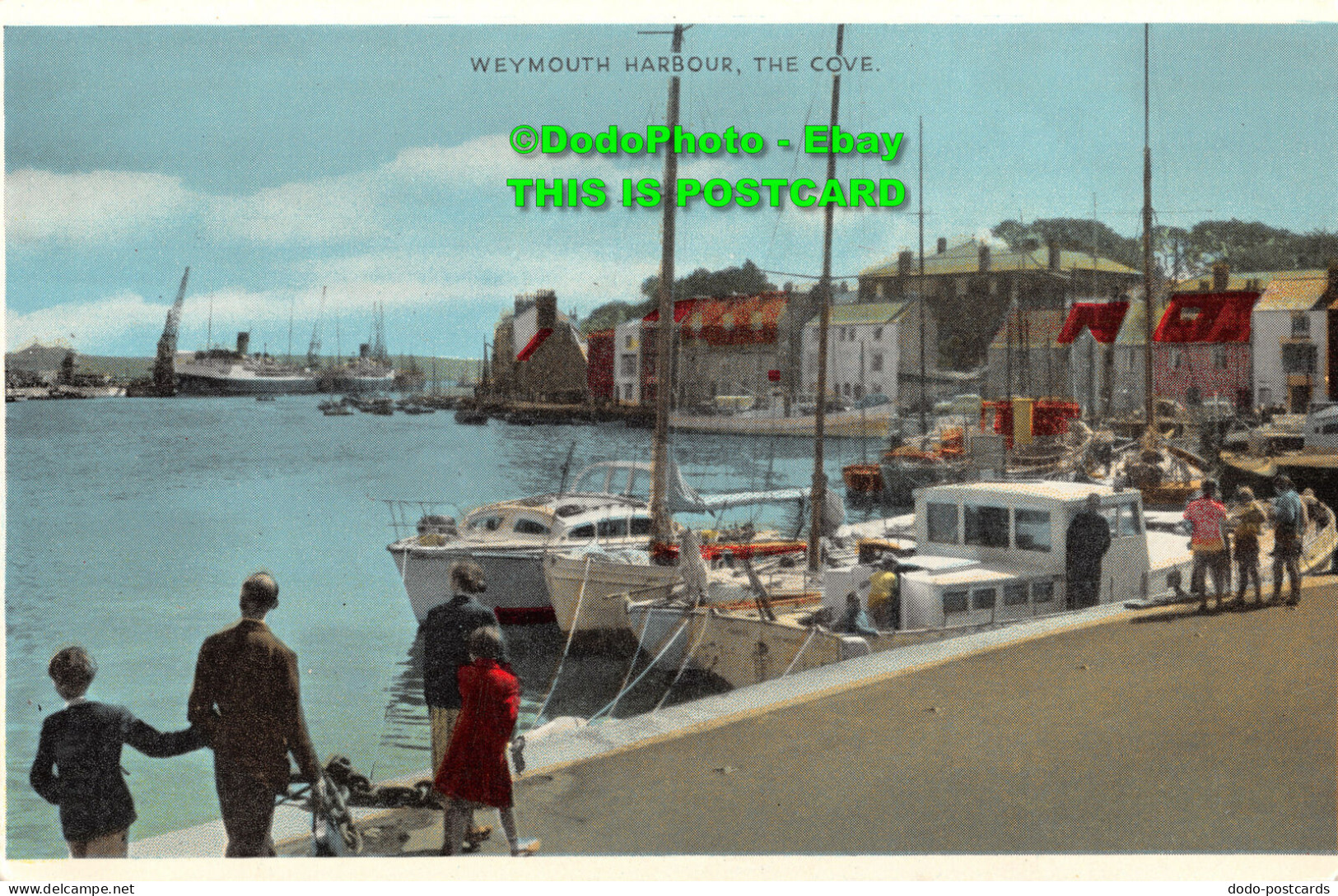 R381627 Weymouth Harbour. The Cove. E. T. W. Dennis. Newcolour - Welt