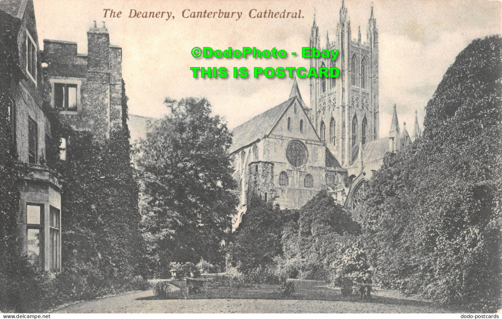 R381647 Canterbury Cathedral. The Deanery. Edward Crow - Welt
