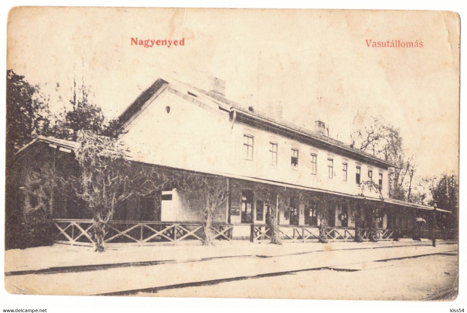 RO 33 - 18229 AIUD, Alba, Railway Station, Romania - Old Postcard - Used - 1910 - Roumanie