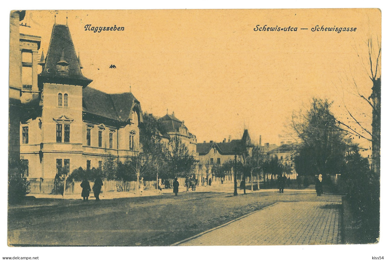 RO 33 - 22735 SIBIU, Market, Romania - Old Postcard - Used - Rumänien