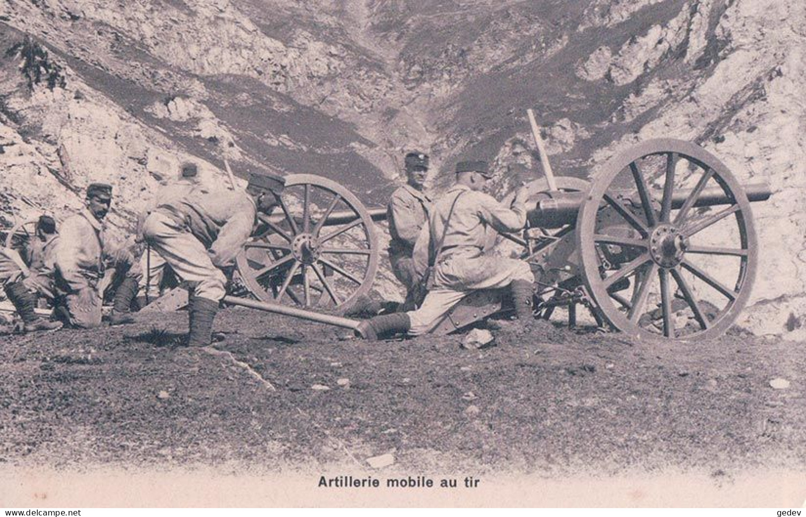 Armée Suisse, Artillerie Mobile Au Tir (178) - Ausrüstung