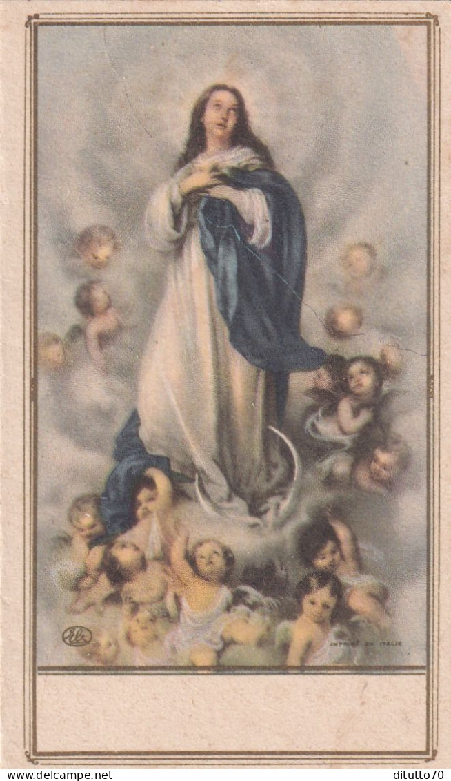 Calendarietto - Madonna  - Anno 1954 - Tamaño Pequeño : 1941-60