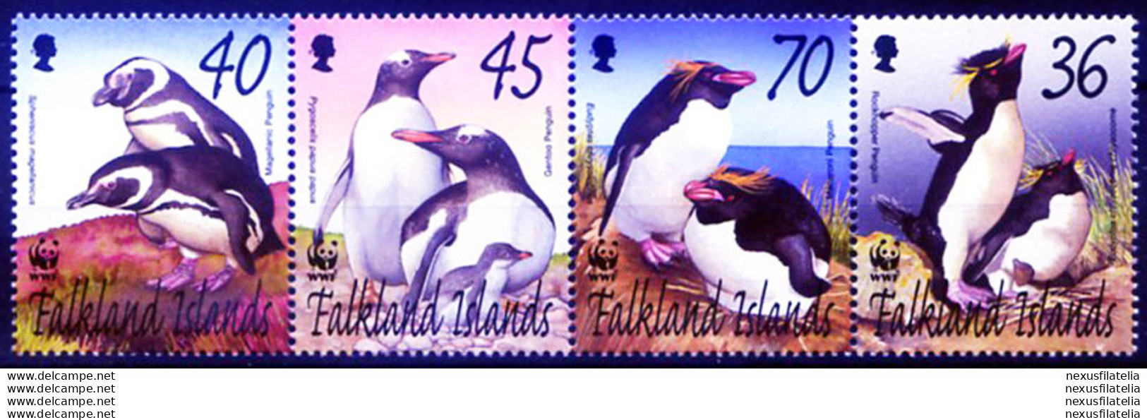 Fauna. Pinguini 2002. - Falkland Islands