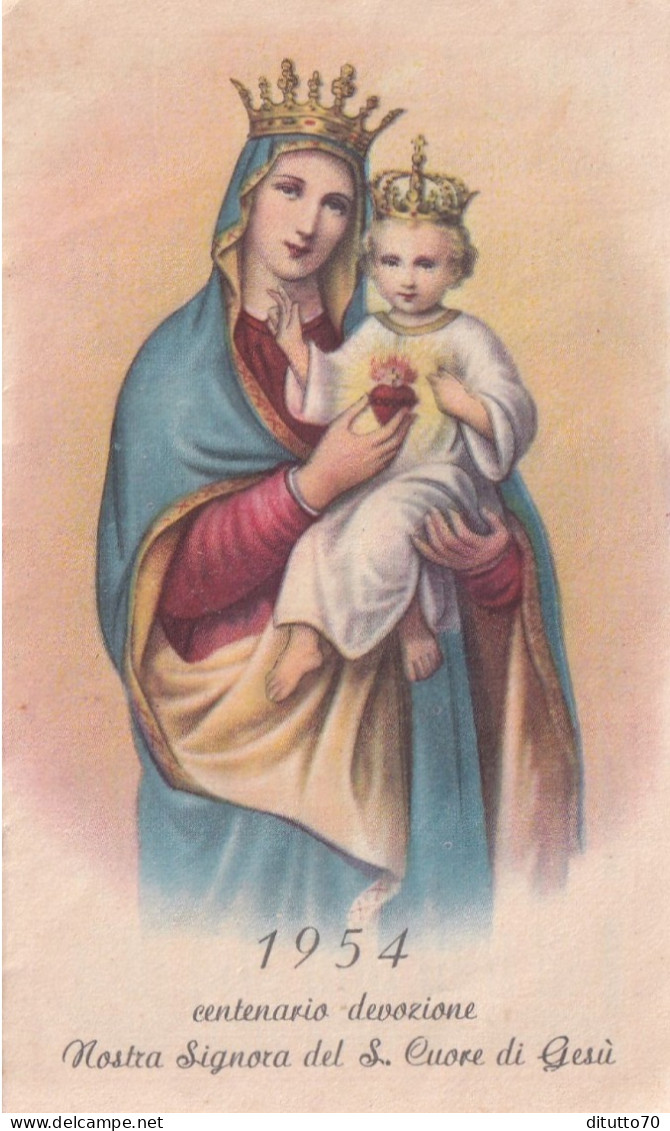 Calendarietto - Missionari Del S.cuore Di Gesù - Roma - Anno 1954 - Kleinformat : 1941-60
