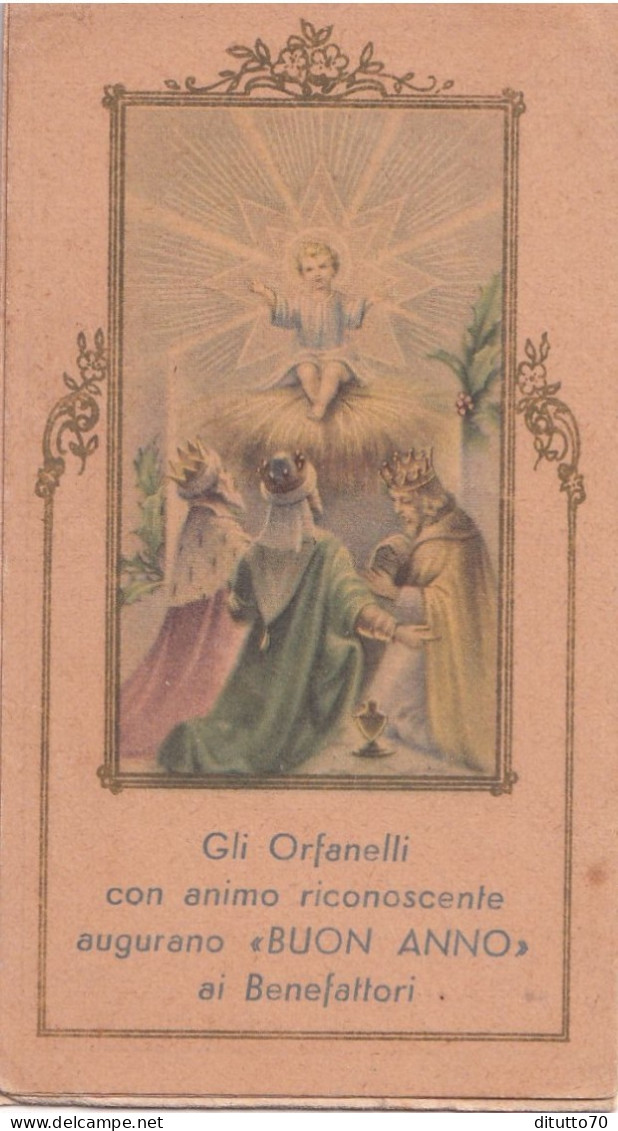 Calendarietto - Orfanotrofio - Anna E Natalia - Amalfi - Anno 1954 - Petit Format : 1941-60