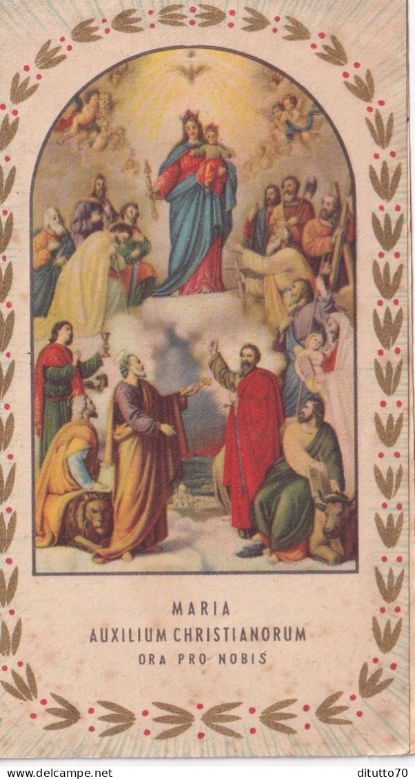 Calendarietto - Oratorio Salesiano - Taormina - Maria Immacolata Ausiliatrice - Anno 1954 - Formato Piccolo : 1941-60