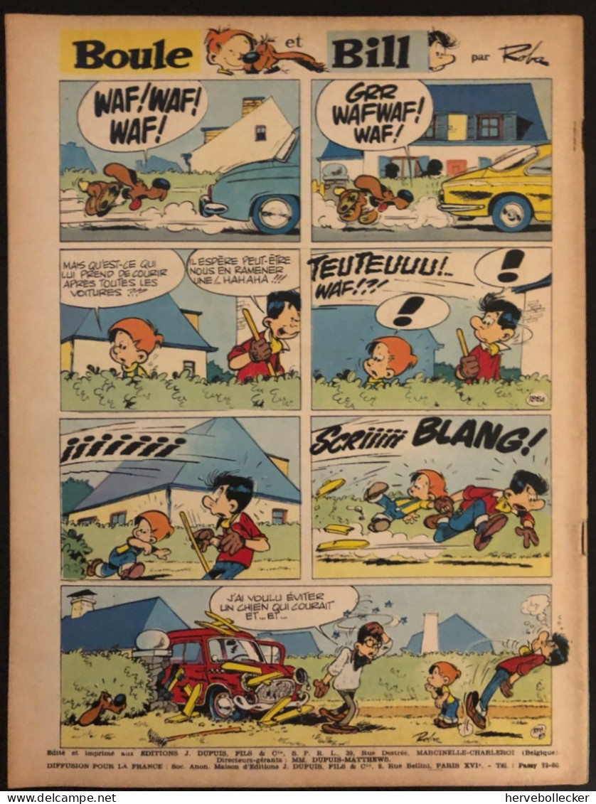 Spirou Hebdomadaire N° 1356 -1964 - Spirou Magazine