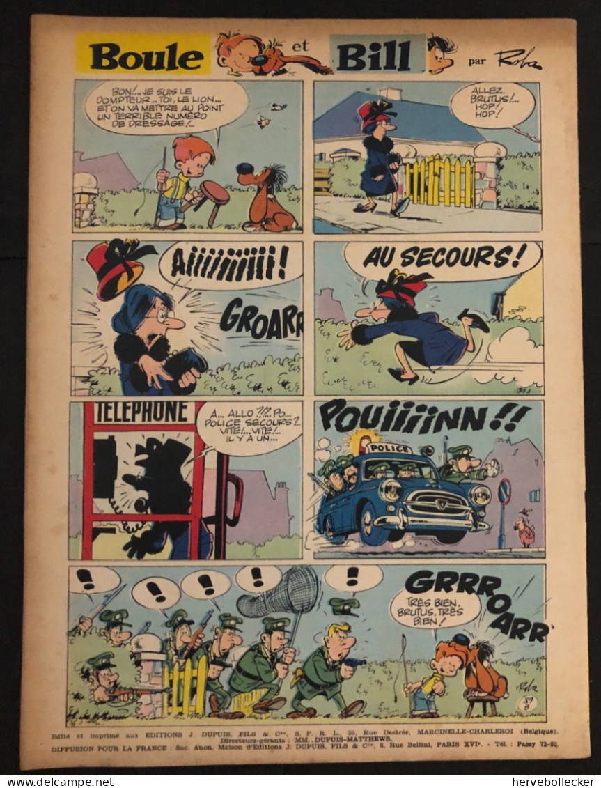 Spirou Hebdomadaire N° 1357 -1964 - Spirou Magazine