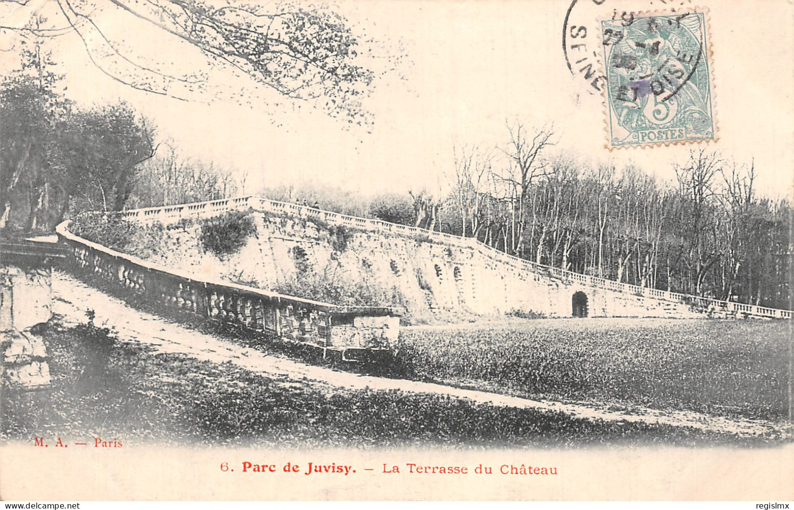 91-JUVISY LE PARC DU CHATEAU-N°T2221-F/0163 - Juvisy-sur-Orge