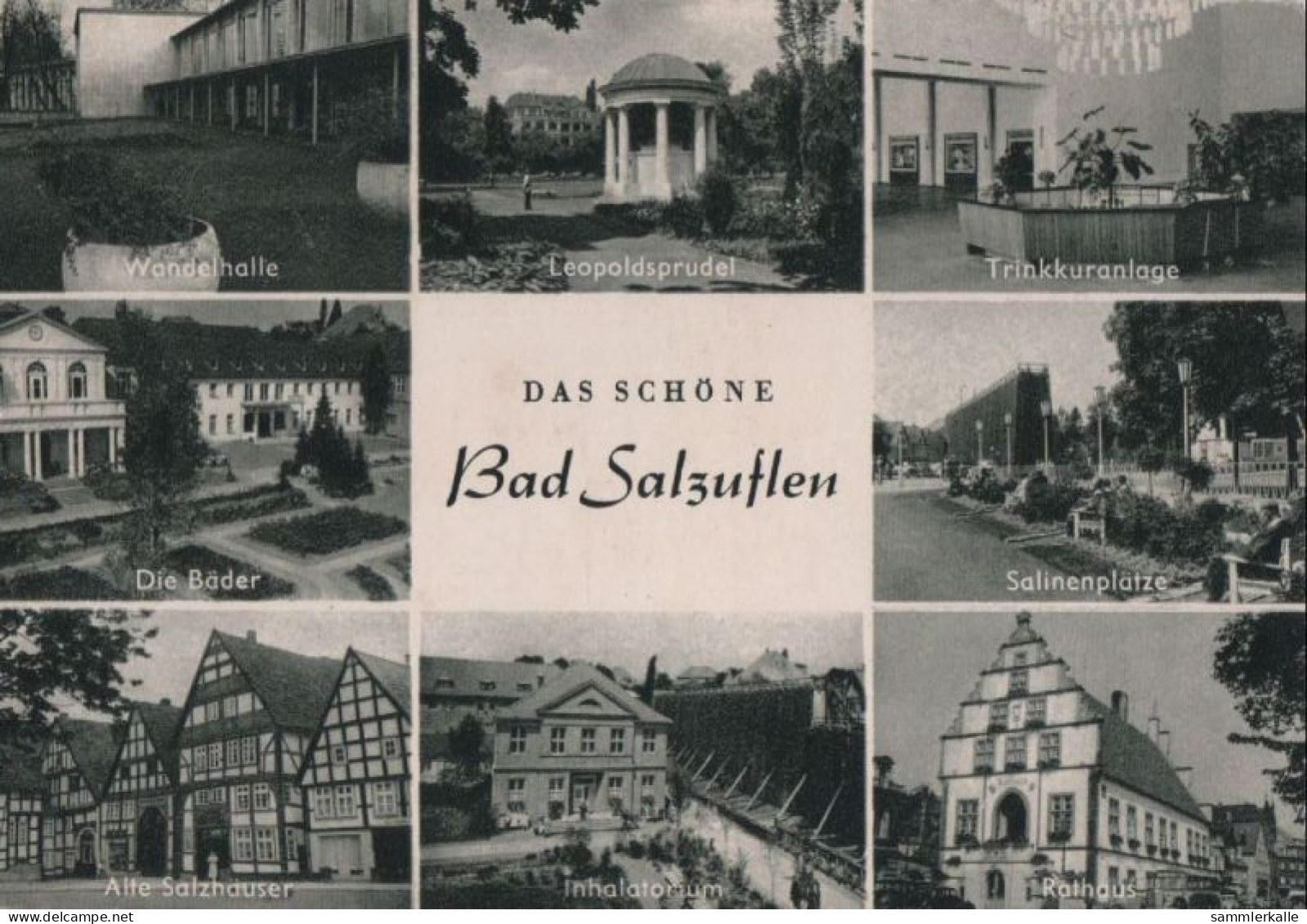 83636 - Bad Salzuflen - U.a. Wandelhalle - 1963 - Bad Salzuflen