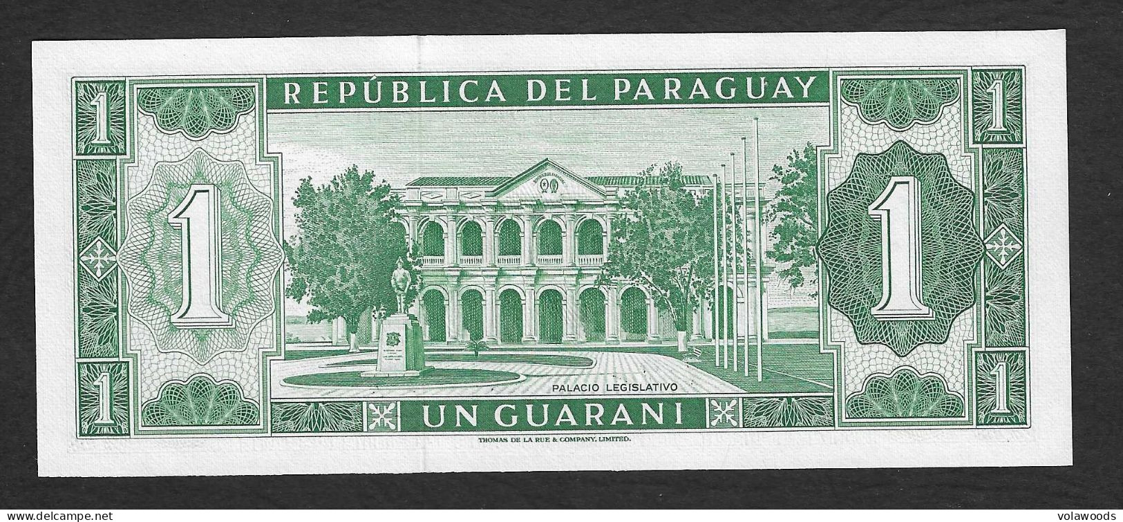 Paraguay - Banconota Non Circolata FdS UNC Da 1 Guaranì P-193a.2 - 1963 #19 - Paraguay
