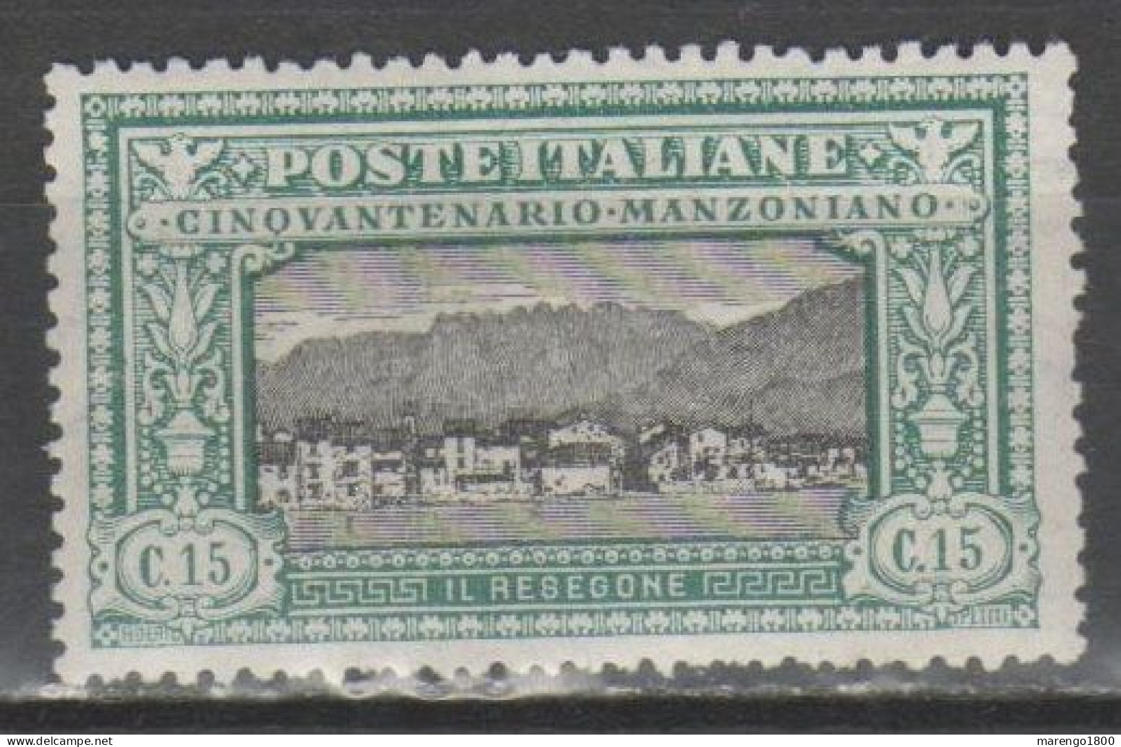 ITALIA 1923 - Manzoni 15 C. * - Ungebraucht