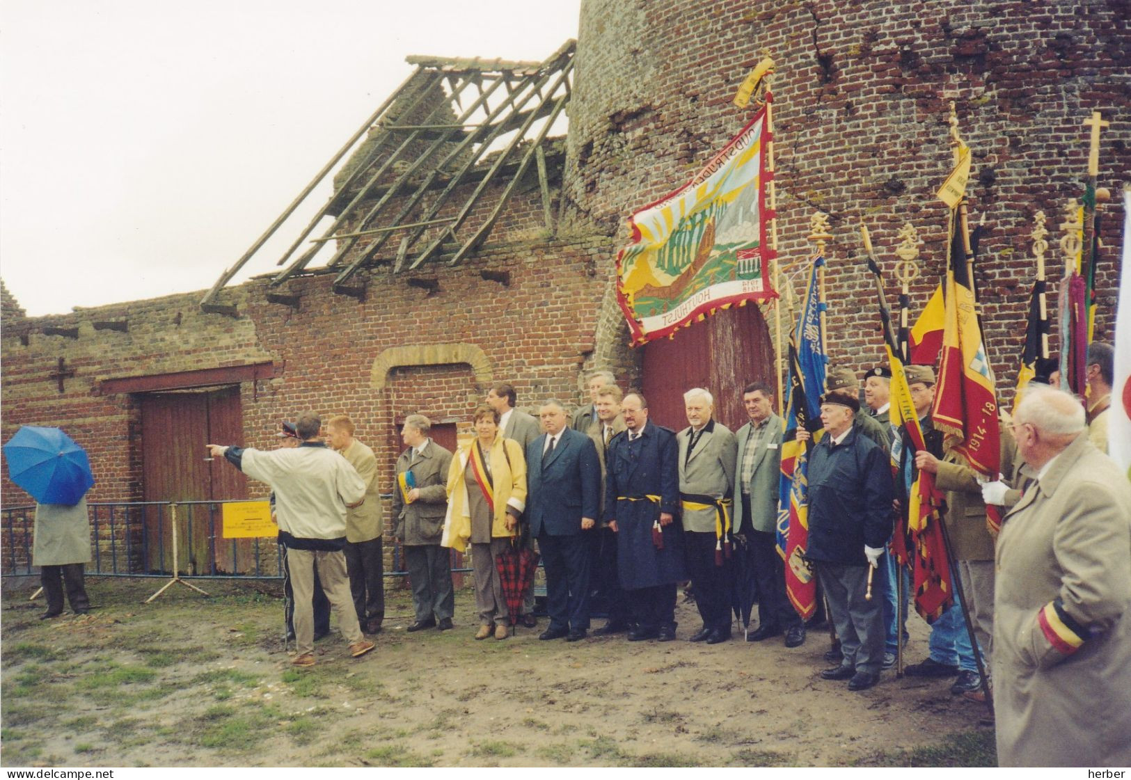 Lot 5x Foto Photo - HOUTHULST - KLERKEN - MOLEN VREDESMOLEN - 2002 - Géén Fotokaart Carte Photo - Houthulst