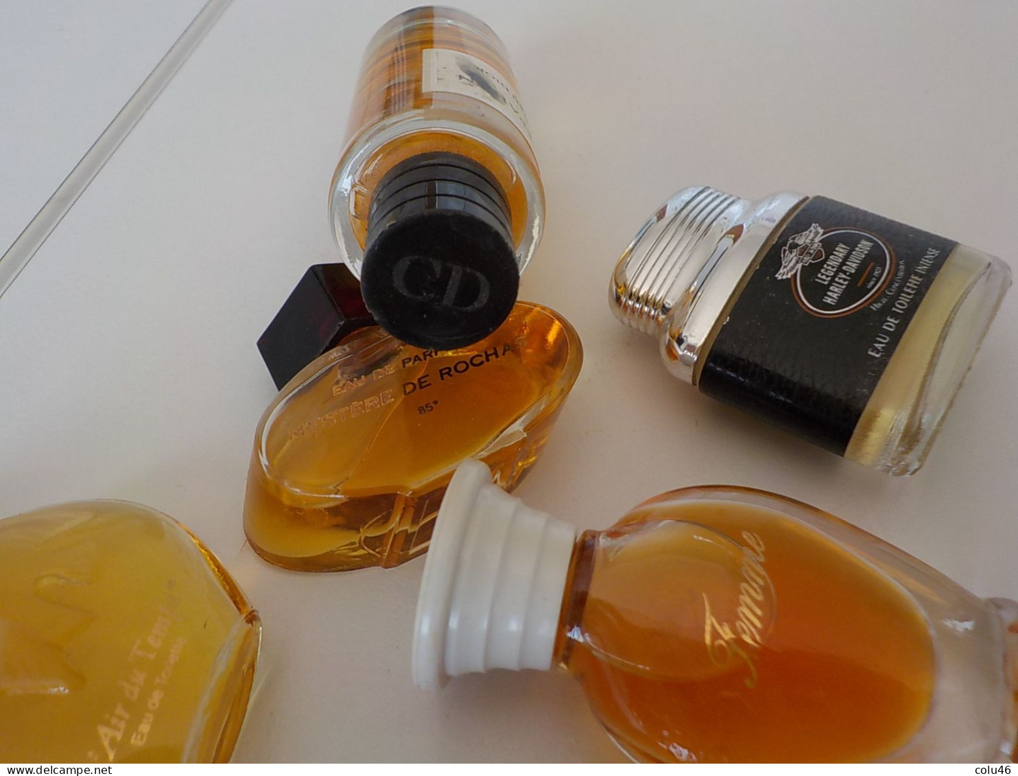 Lot 11 Anciennes Miniatures De Parfum Ricci Rochas Pacino - Miniature Bottles (without Box)