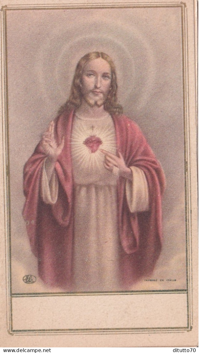 Calendarietto - Sacro Cuore Di Gesù - Anno 1954 - Petit Format : 1941-60