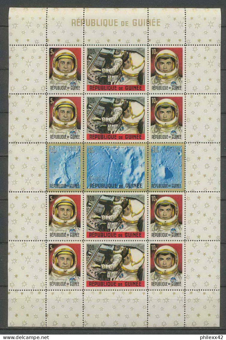 2555/ Espace (space) ** MNH Guinée (guinea) Y&t Bloc N°8 / 9 Conquete De L'espace Leonov Vostok Spoutnik Spoutnik - República De Guinea (1958-...)