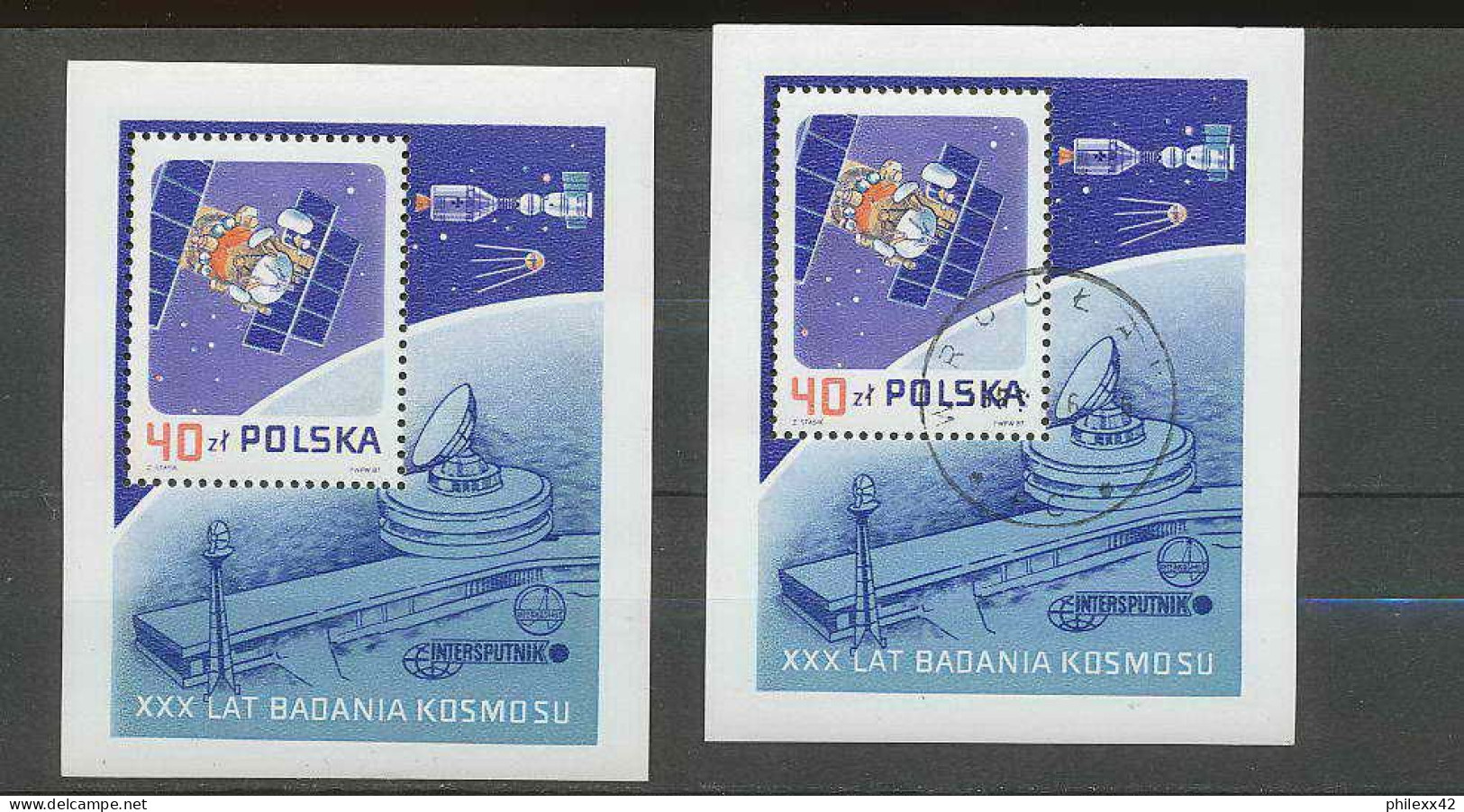 2429/ Espace (space) Neuf ** MNH Pologne (Poland) 115 + Used Spoutnik Spoutnik - Europa