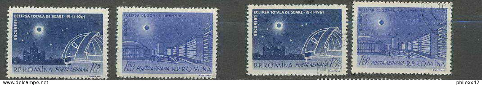 2380/ Espace (space) Neuf ** MNH Roumanie (Romania) Eclipse Solaire + Used - Europa
