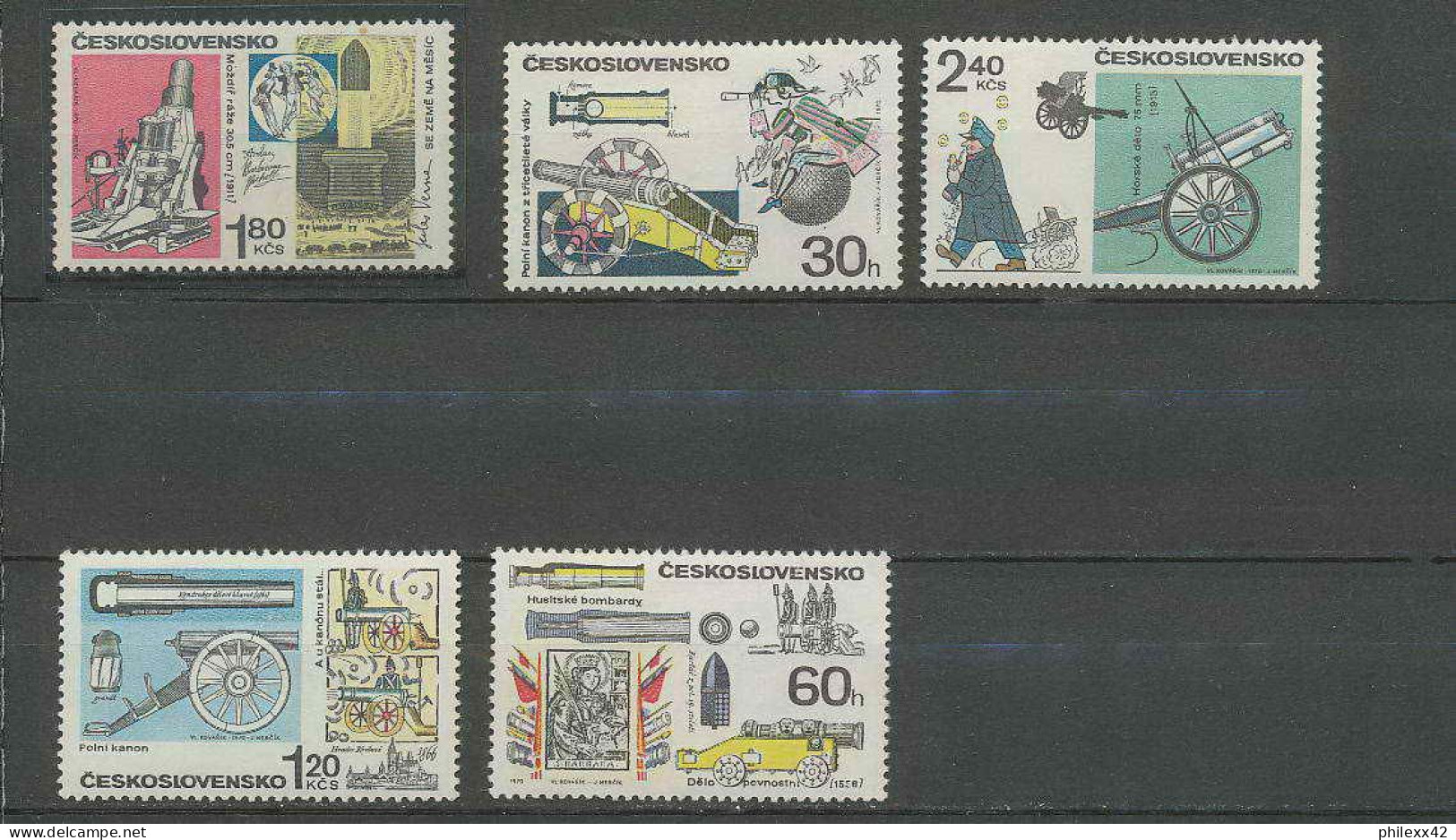 2310/ Espace (space) Neuf ** MNH Tchécoslovaquie (Czechoslovakia) Ceskoslovensko  - Europa