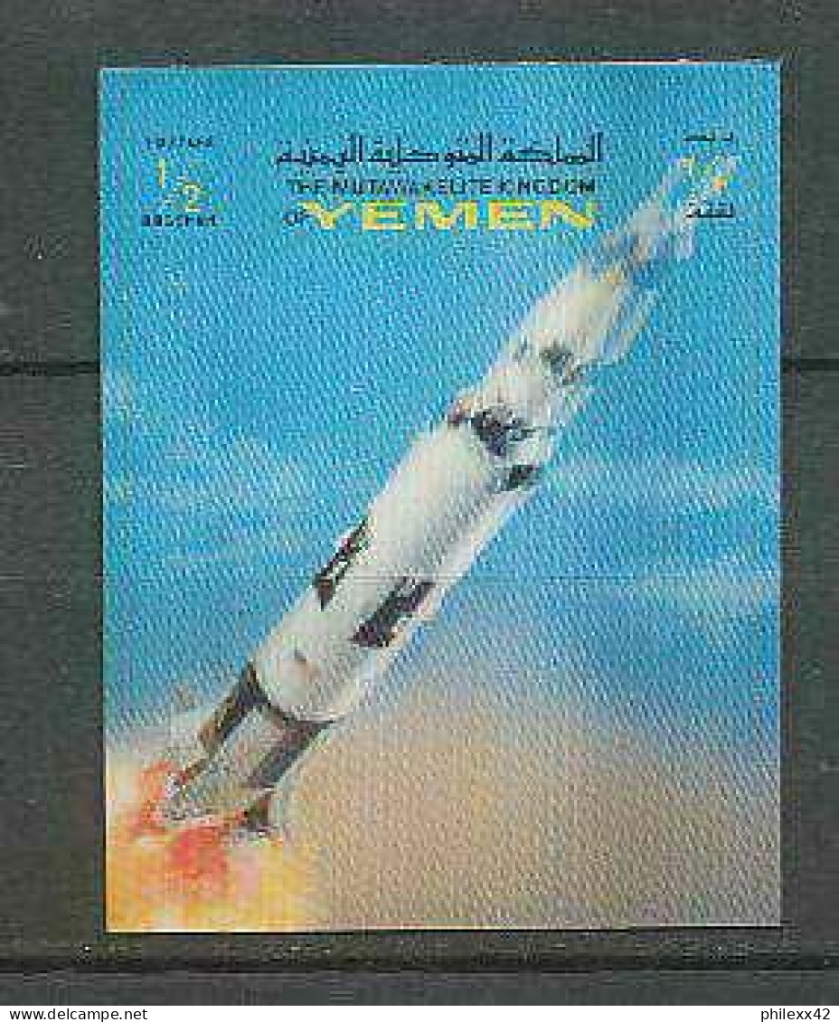 2264/ Espace (space) Neuf ** MNH Yemen Kingdom Timbre 3d Saturne - Asia