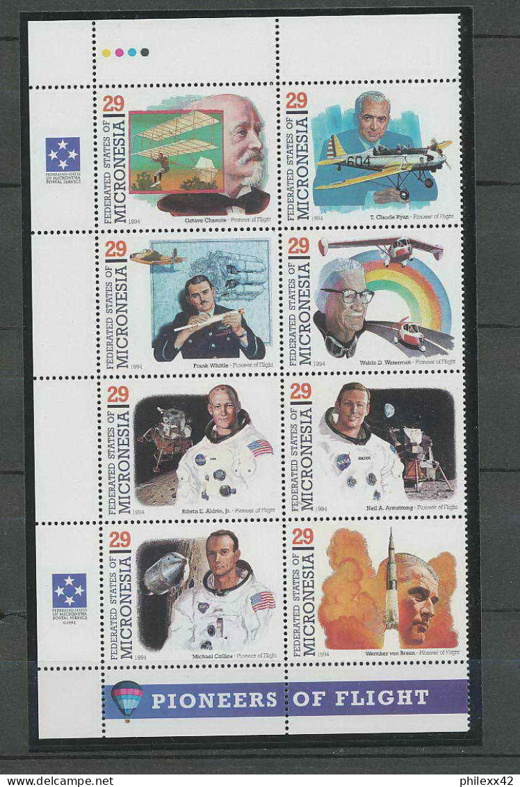 2062/ Espace (space) Neuf ** MNH Micronesia (Micronésie)- Pionniers Aviation Apollo 14  - Asia