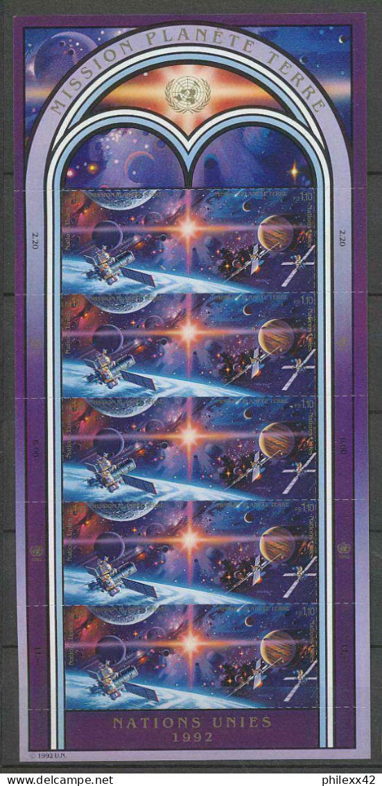 1784/ Espace (space) Neuf ** MNH Nations Unies (united Nations) UNO ONU ISY 1992 231/232 GENEVE  - Europa