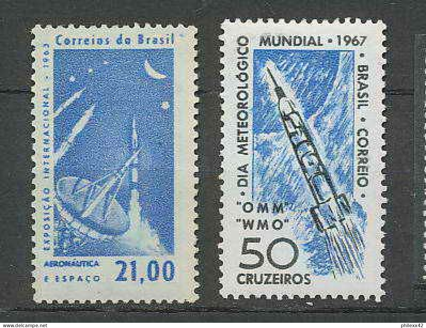 1744/ Espace (space) Neuf ** MNH Brésil (brazil)v Essa 885 ... - Sud America